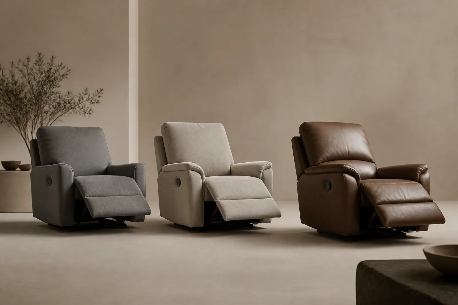 Entry-level, mid-range and premium oversized recliners compared by build quality